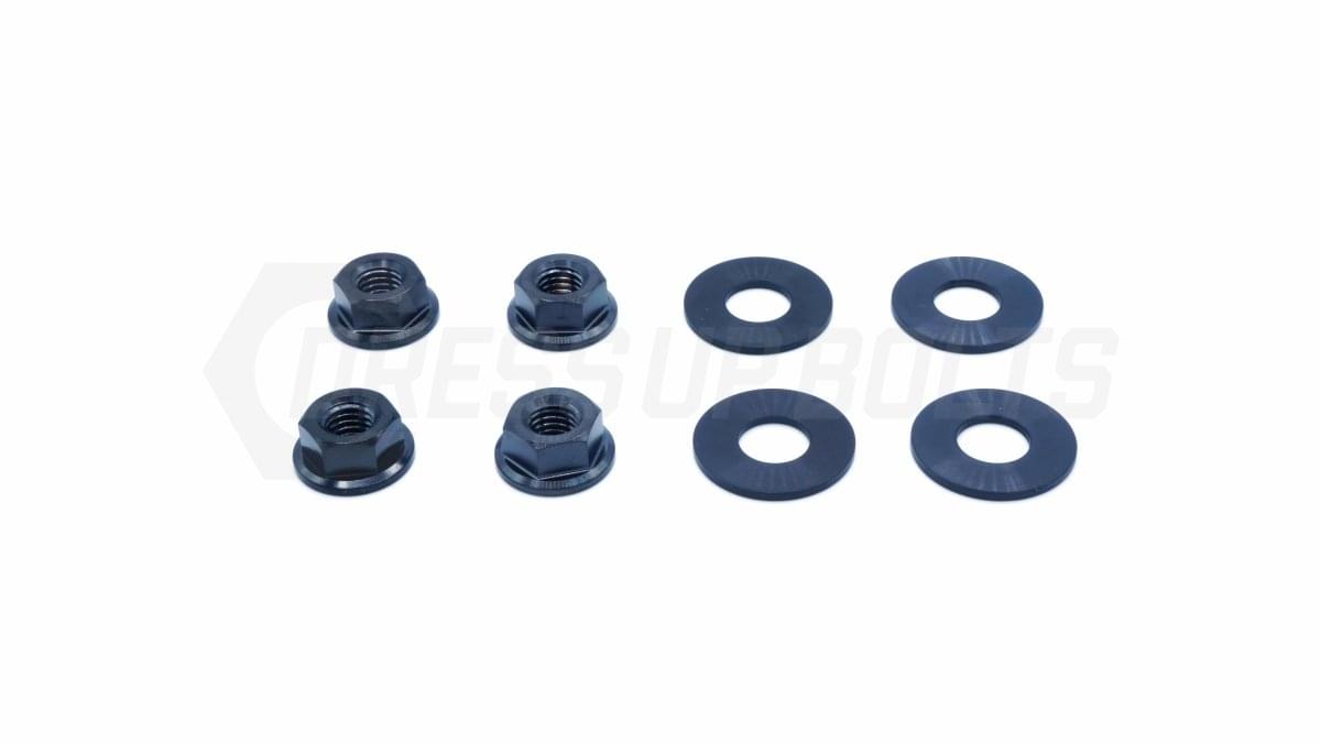 Dress Up Bolts Titanium Hardware Hood Kit - BMW F80 M3 (2014-2018).