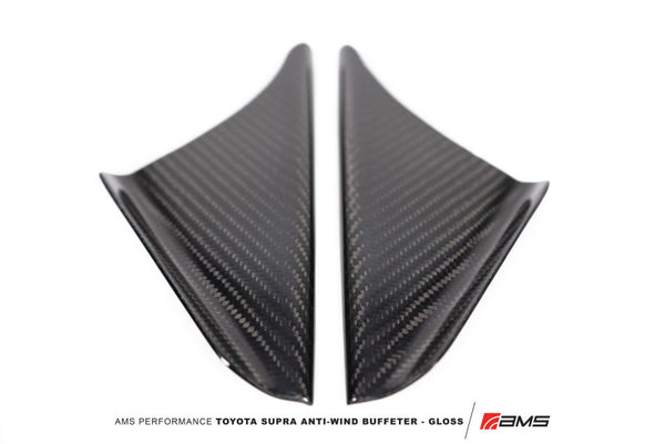 AMS Performance 2020+ Toyota GR Supra Anti-Wind Buffeting Kit - Gloss Carbon - COLORADO N5X