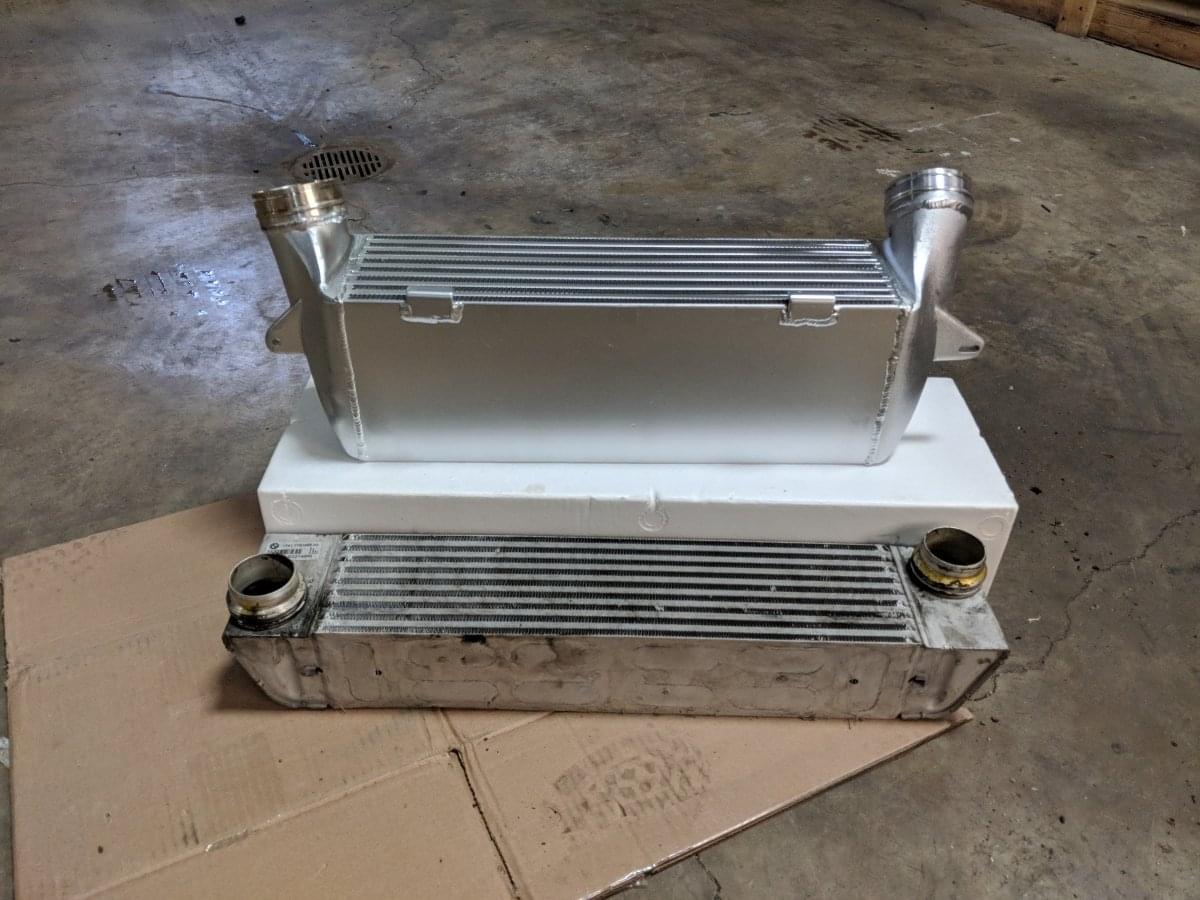 E60 535i 535xi 7" FMIC KIT.