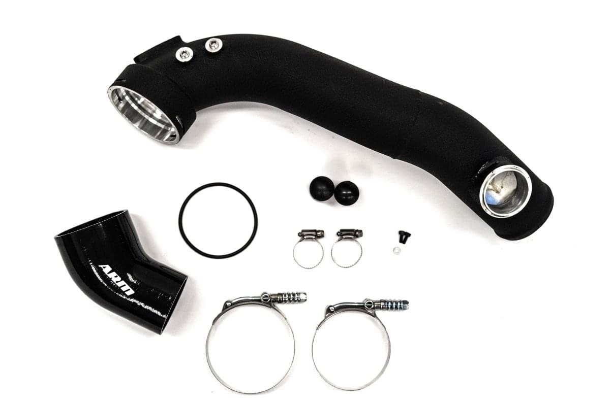 E60 535i N54 CHARGE PIPE - TiAL Flange.