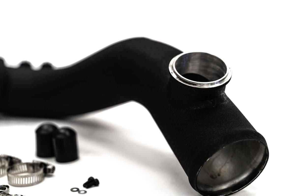 E60 535i N54 CHARGE PIPE - TiAL Flange.