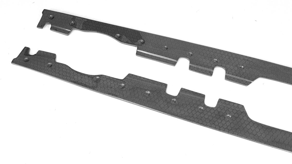 E90/E92 Carbon Fiber Sideskirt Extension.