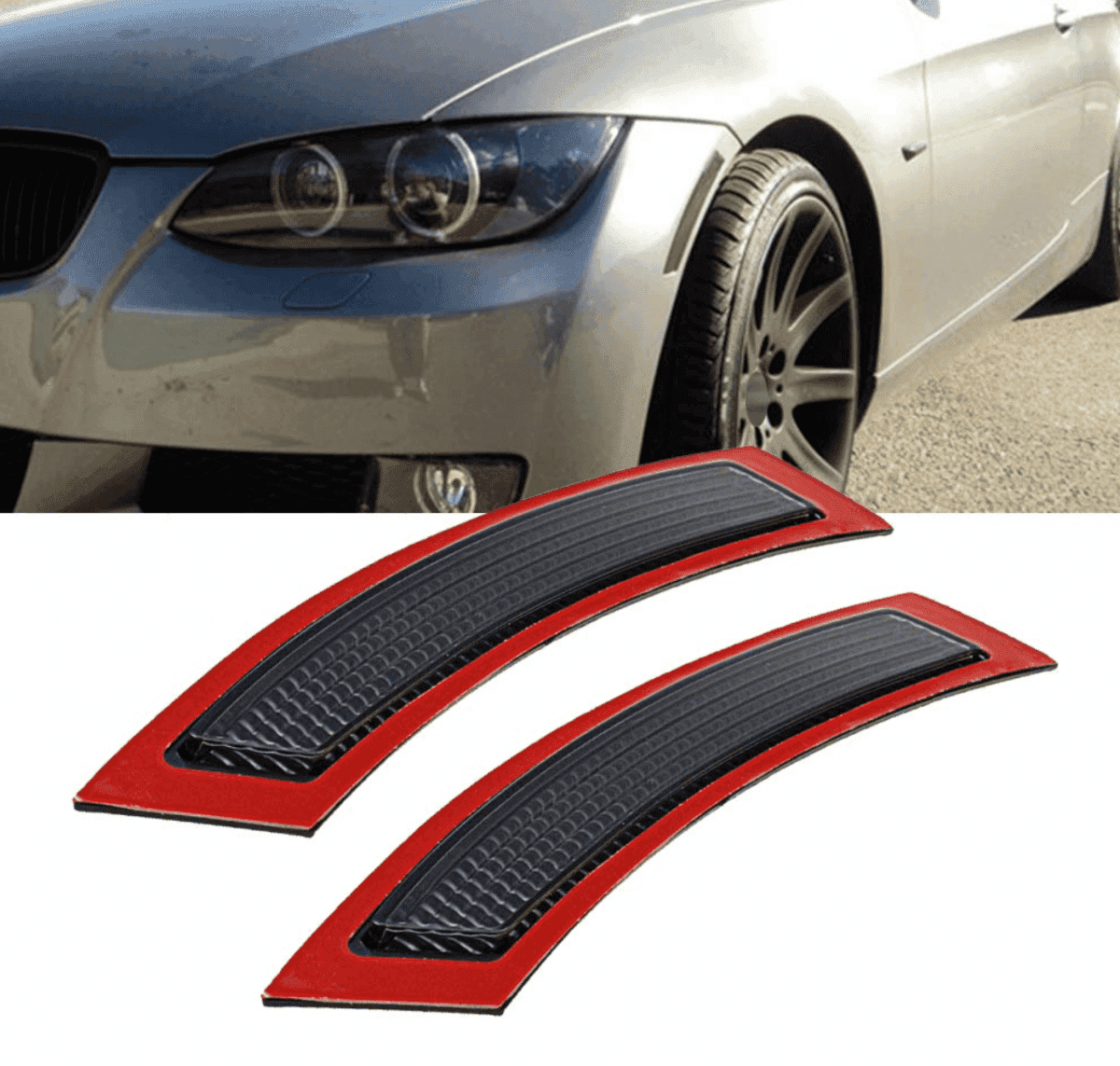 E92 Front Bumper Reflectors.