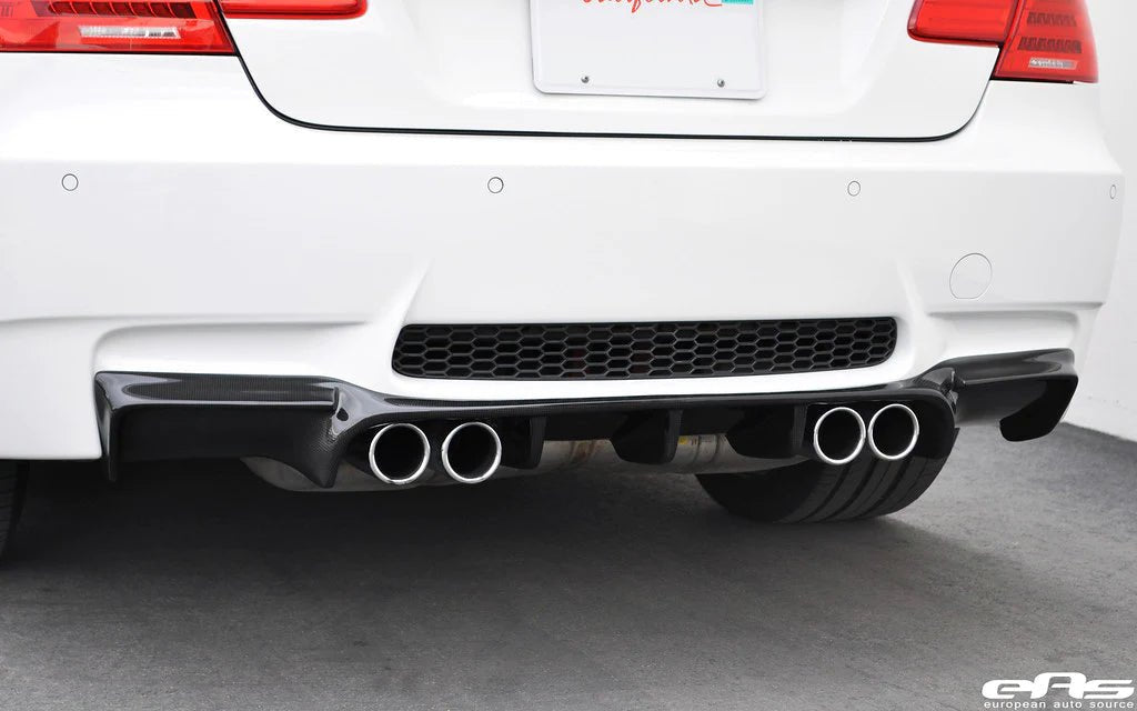E9X E90 E92 M3 V STYLE UPPER CARBON FIBER DIFFUSER.