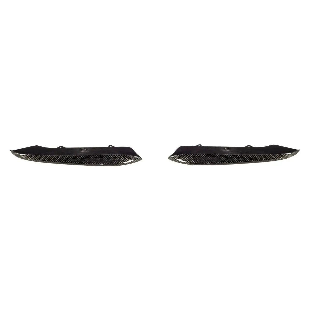 E9X M3 REAR BUMPER SPLITTERS.