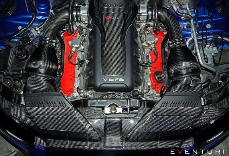 Eventuri Audi B8 RS4 - Black Carbon Slam Panel Cover.