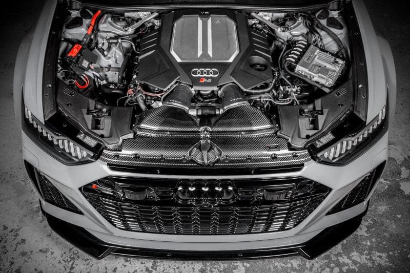Eventuri Audi C8 RS6 / RS7 - Black Carbon Intake System - Gloss.