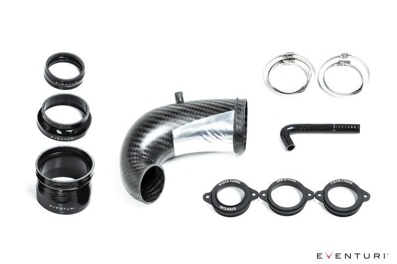 Eventuri Audi RS3 / TTRS Gen 2 LHD Carbon Turbo Inlet w/ No Flange.