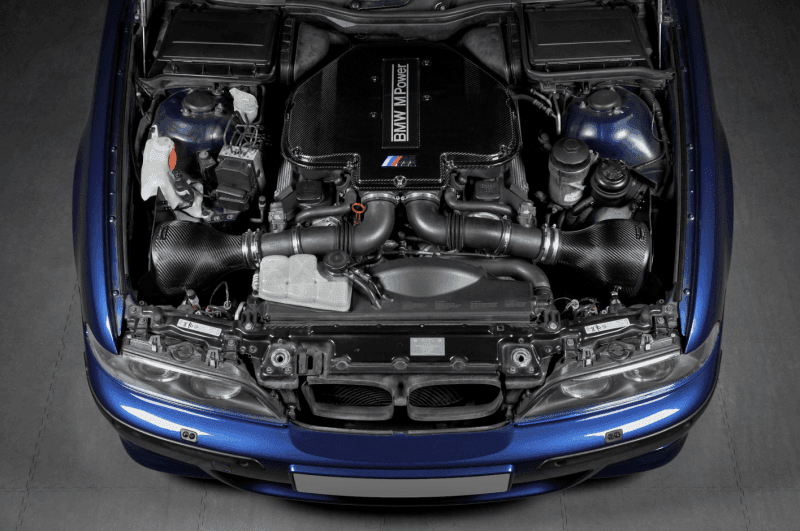 Eventuri BMW E39 M5 / E52 Z8 (S62) Black Carbon Plenum Lid - No Emblem.