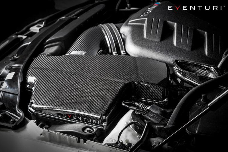 Eventuri BMW E9X M3 - Black Carbon Airbox Lid.