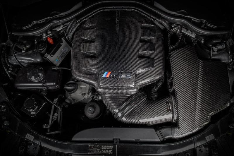 Eventuri BMW E9X M3 - Complete Black Carbon Inlet Plenum - No Emblem.