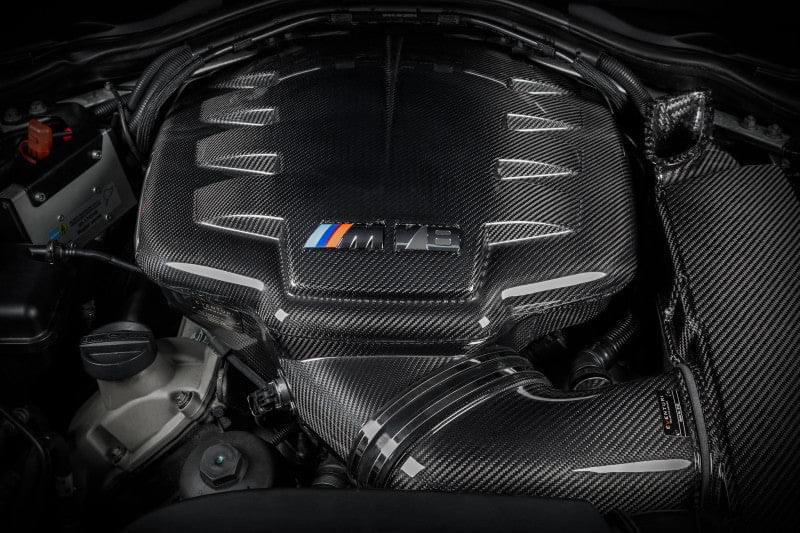 Eventuri BMW E9X M3 - Complete Black Carbon Inlet Plenum - No Emblem.