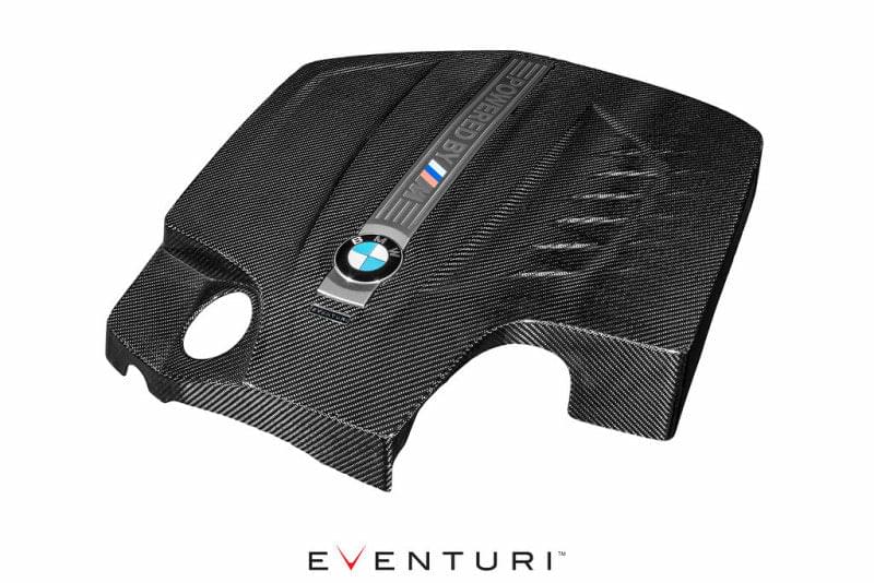 Eventuri BMW F87 M2 - Black Carbon Engine Cover.