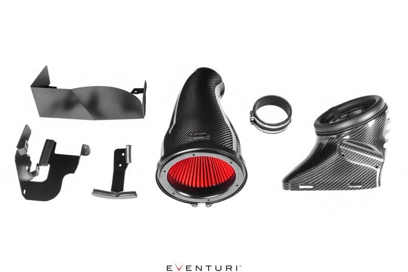 Eventuri Mercedes AMG A45 CLA45 Black Carbon Intake System.