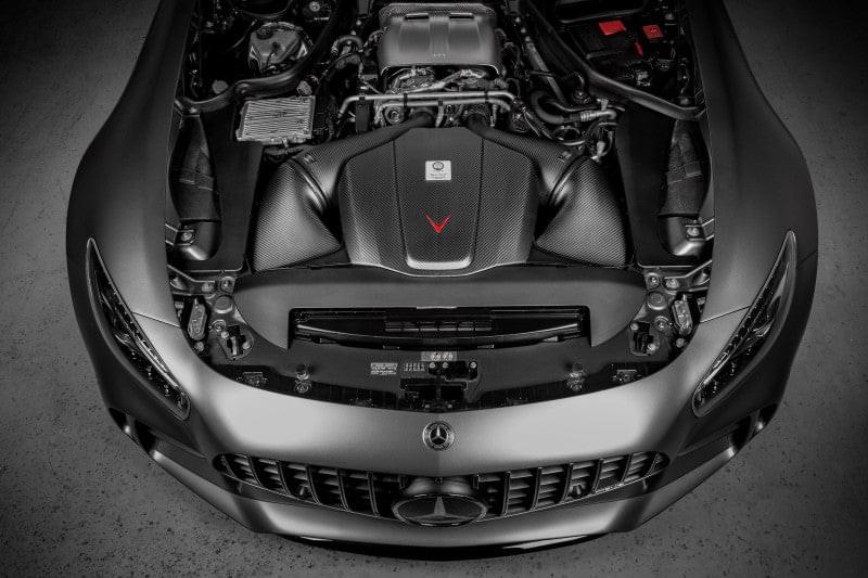 Eventuri Mercedes C190 R190 AMG GT 2DR GT / GTS / GTR Black Carbon Intake + Engine Cover - Matte.