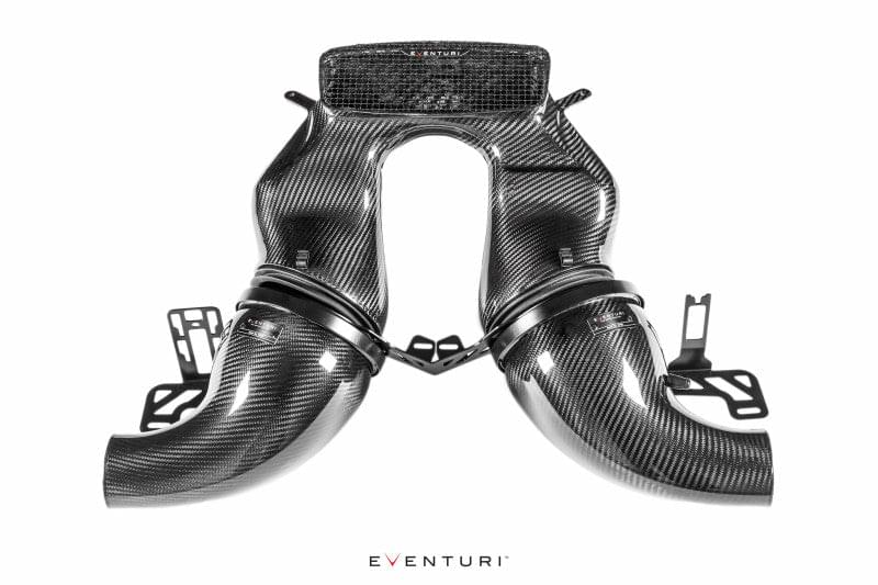 Eventuri Porsche 991 991.2 Turbo / Turbo S Black Carbon Intake System.