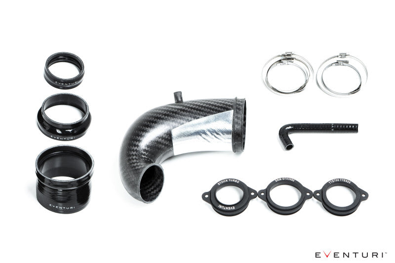 Eventuri Audi RS3 / TTRS Gen 2 LHD Carbon Turbo Inlet w/ No Flange - COLORADO N5X