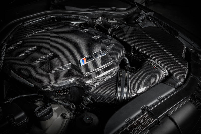 Eventuri BMW E9X M3 - Complete Black Carbon Inlet Plenum - No Emblem - COLORADO N5X