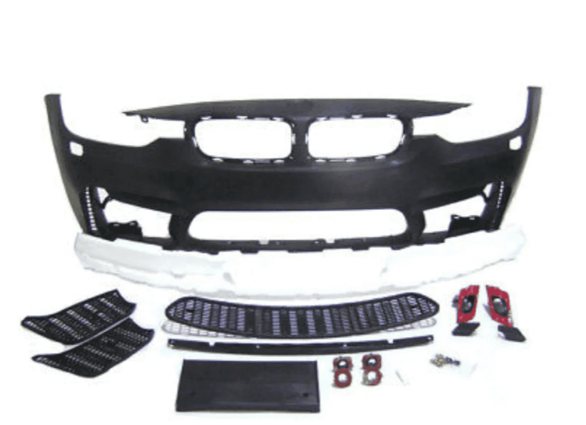 F30 M3 FRONT BUMPER FOG DELETE.
