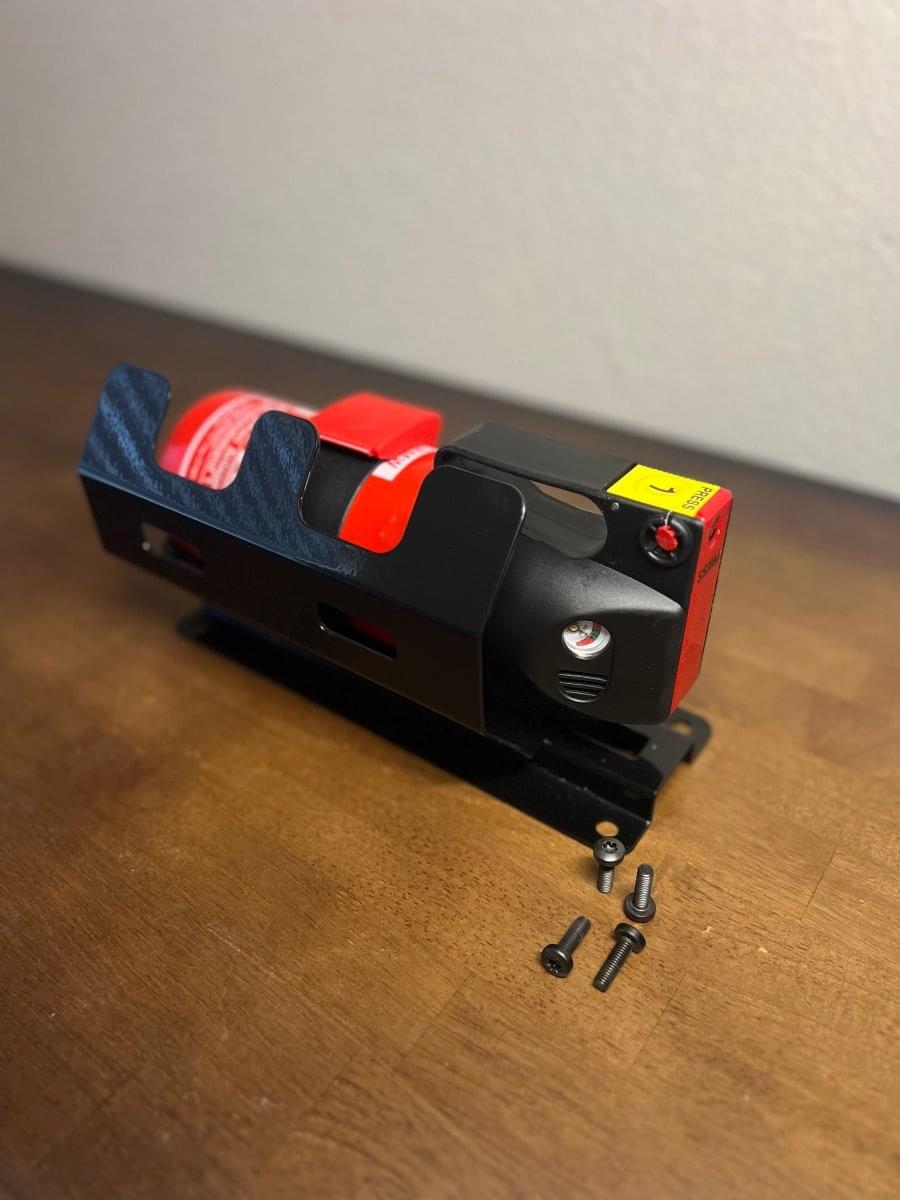 F82 M4 GTS Style Fire Extinguisher Kit.