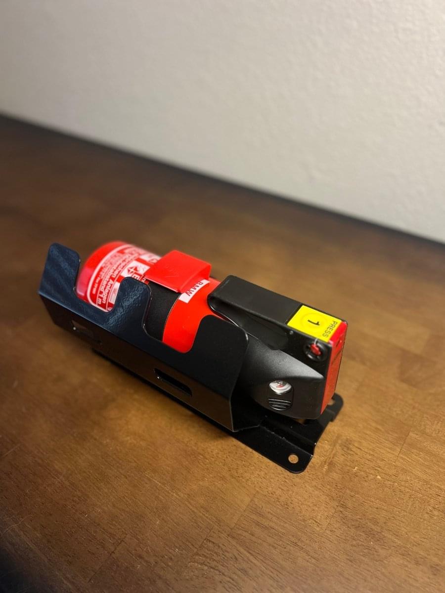 F82 M4 GTS Style Fire Extinguisher Kit.