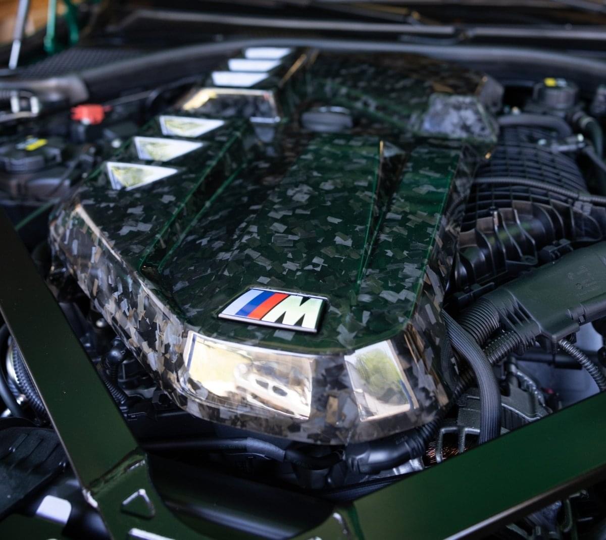 G8X Carbon Fiber Engine Cover.