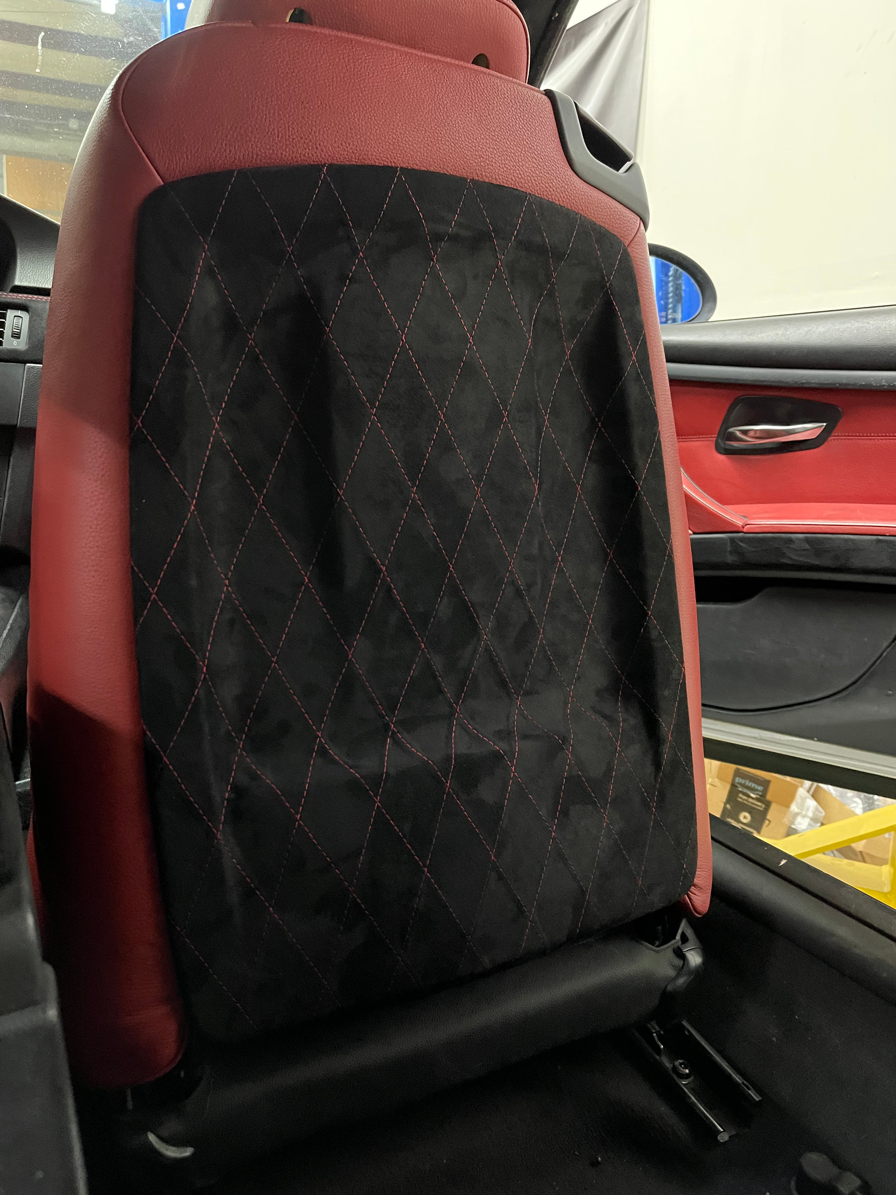 BMW E9X BACK SEAT COVER ALCANTARA - COLORADO N5X