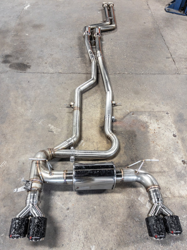 BMW M2 Competition Equal Length Valved Sport Exhaust System (S55) - COLORADO N5X