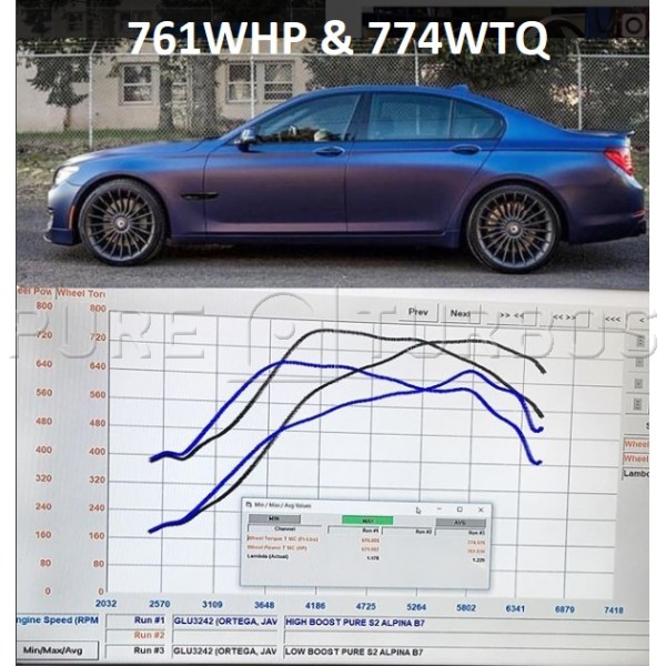 Pure Turbos BMW N63/N63tu Stage 2 Upgrade Turbos - COLORADO N5X