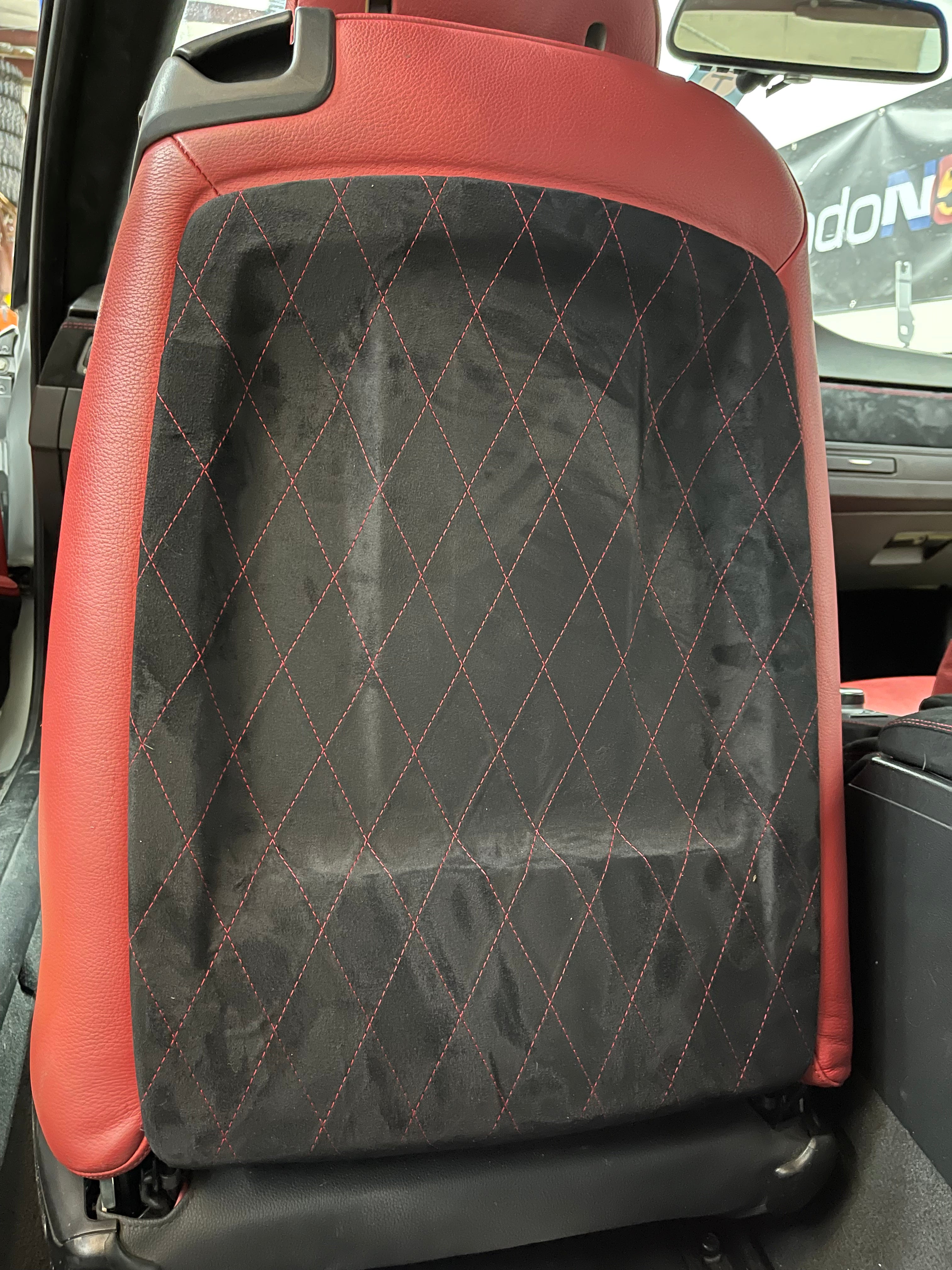 BMW E9X BACK SEAT COVER ALCANTARA - COLORADO N5X