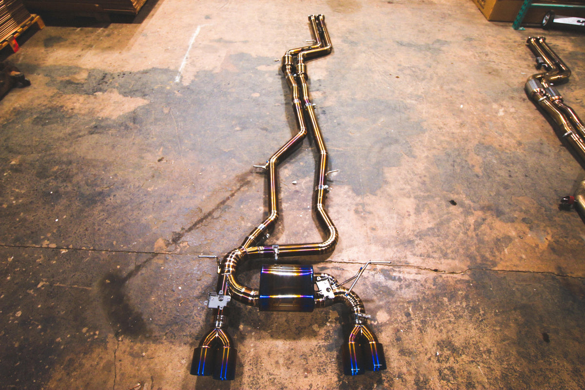 Valvetronic BMW F8X M3/M4 Titanium Valved Sport Exhaust System.