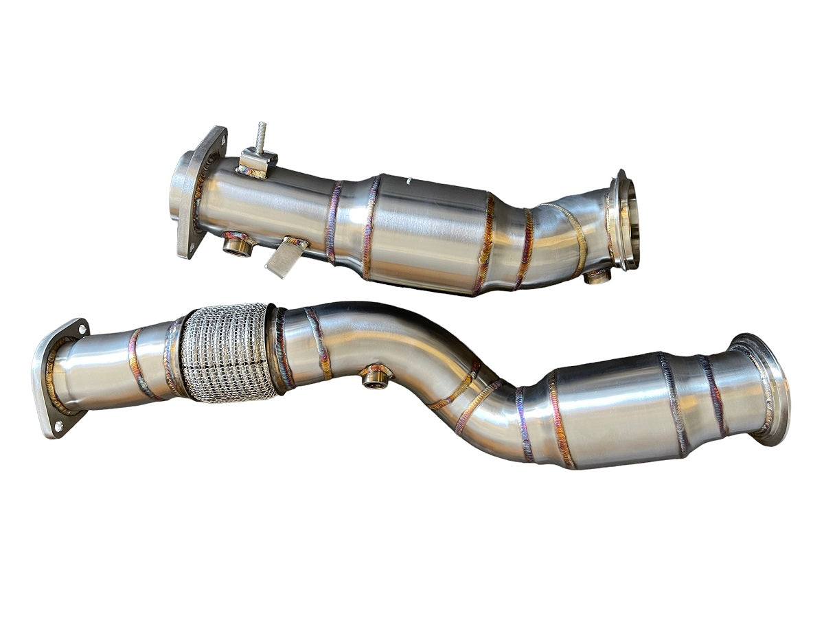 MAD BMW S58 Catted Downpipes M3 M4 G80 G82 G83 W/ Flex Section - COLORADO N5X