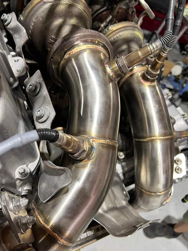 MAD BMW F10 M5 Downpipes.