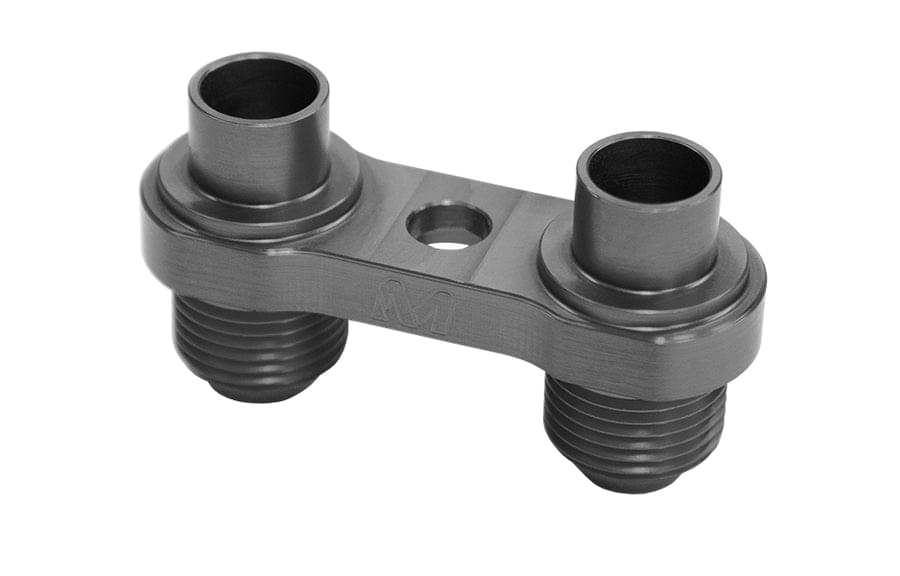 MOSSELMAN OIL LINE ADAPTER AN8 GREY.