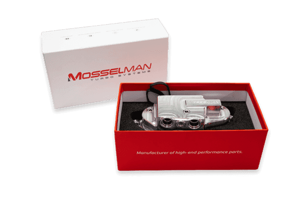 Mosselman TWIN OIL COOLER EXTENSION KIT, BMW 1-SERIES E8X 135i/1M N54/N55.