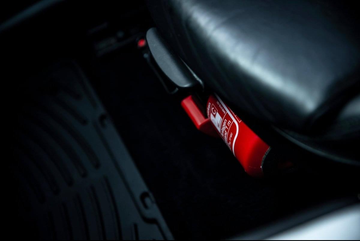OEM E46 Fire Extinguisher Kit.