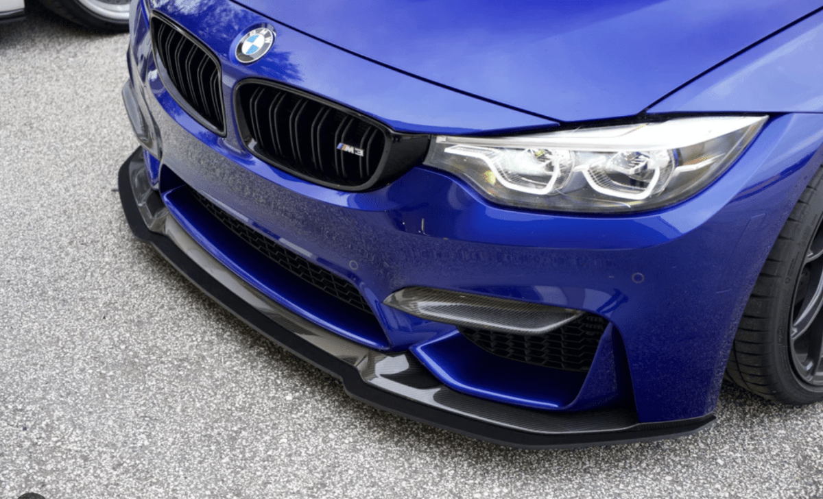 PERFORMANCE V2 DRY CARBON FIBER UPPER SPLITTERS (FANGS) - F80 M3 | F82 / F83 M4.