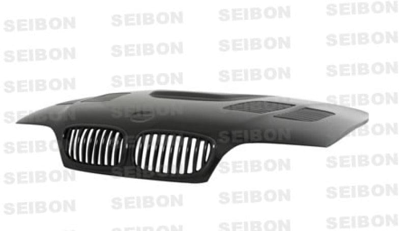 Seibon 02-05 BMW E46 2dr GTR-Style Carbon Fiber Hood.