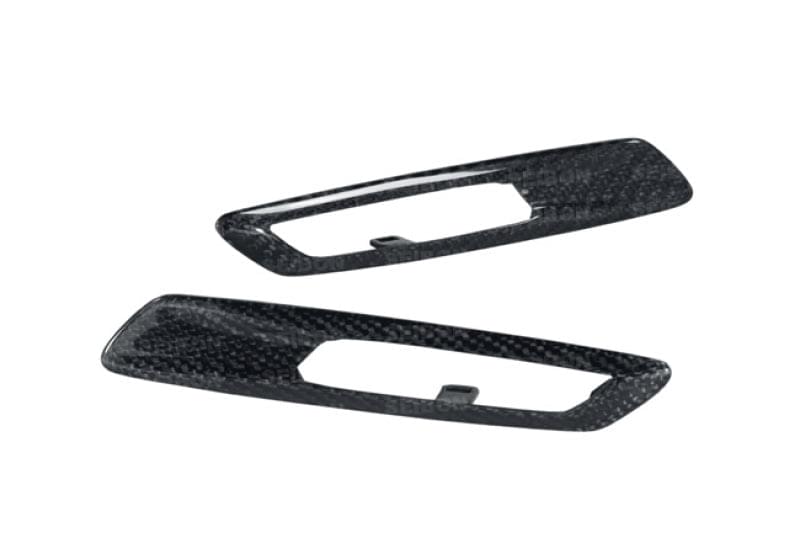 Seibon 12-13 BMW F10 Carbon Fiber Fender Ducts (Pair).