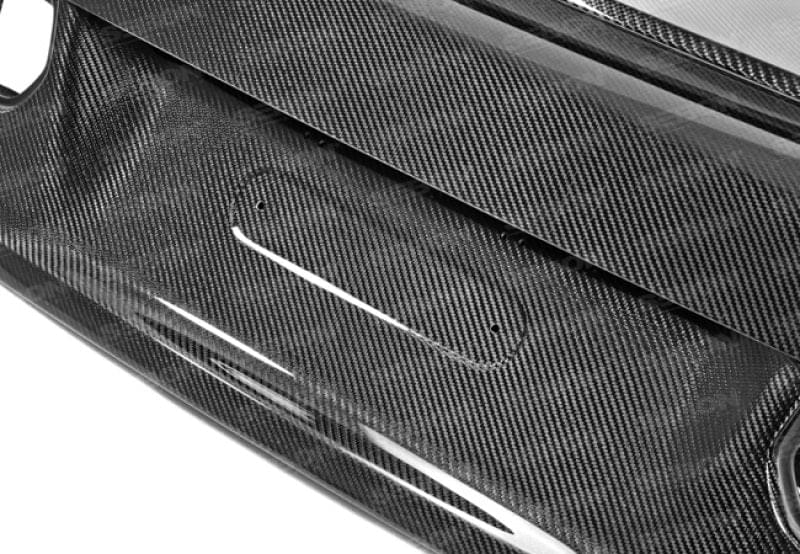 Seibon 12-13 BMW F30 CSL Style Carbon Fiber Trunk - Shaved.