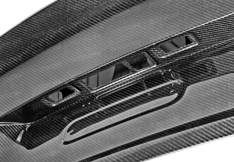 Seibon 12-13 BMW F30 CSL Style Carbon Fiber Trunk - Shaved.