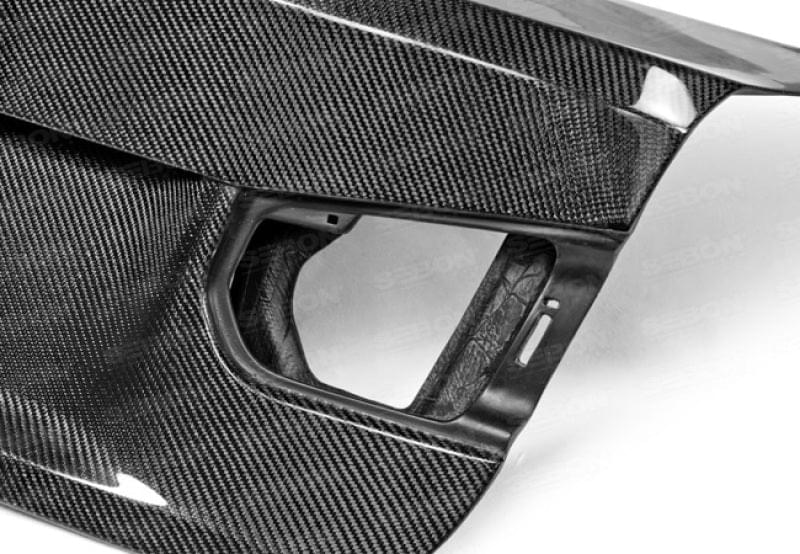 Seibon 12-13 BMW F30 OEM Style Carbon Fiber Trunk Lid.