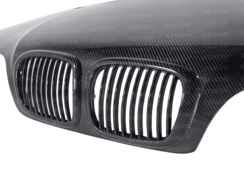 Seibon 97-03 BMW 5 Series 4Dr (E39) GTR-Style Carbon Fiber Hood.