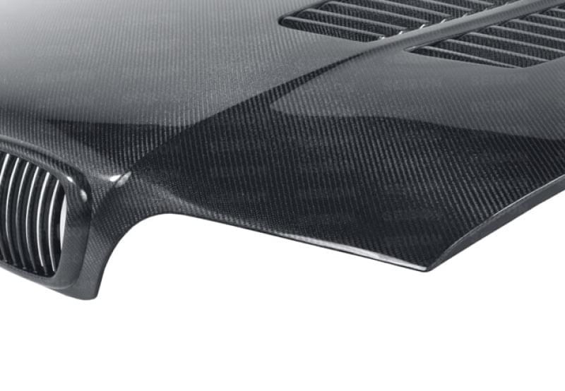 Seibon 97-03 BMW 5 Series 4Dr (E39) GTR-Style Carbon Fiber Hood.