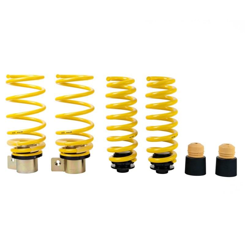 ST Adjustable Lowering Springs 11-12 BMW 1-Series M Coupe (E82) / 08-13 M3 (E90/E92) Sedan/Coupe.