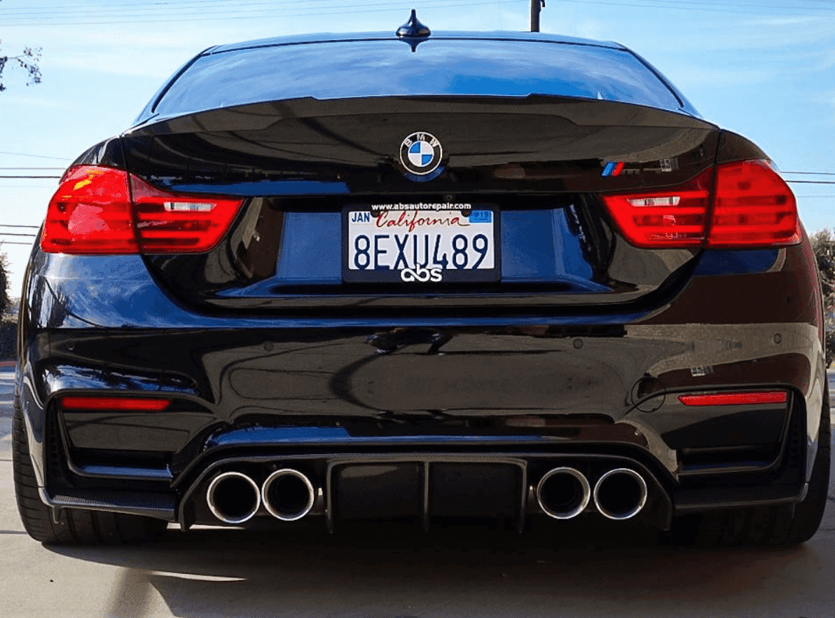 V Style 3-Piece Carbon Fiber Diffuser - F80 M3 | F82 / F83 M4.