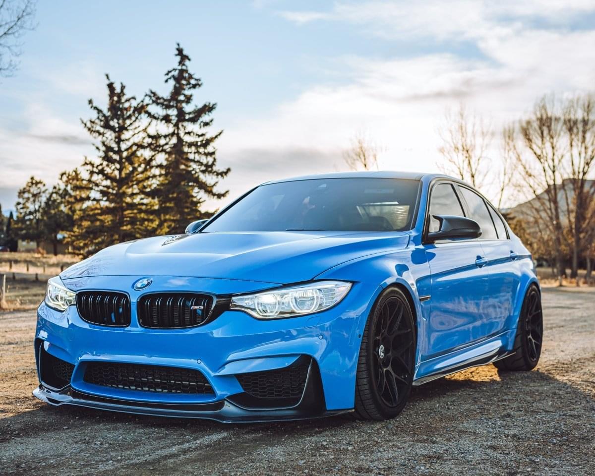 V Style Carbon Fiber Front Lip - F80 M3 | F82 / F83 M4.