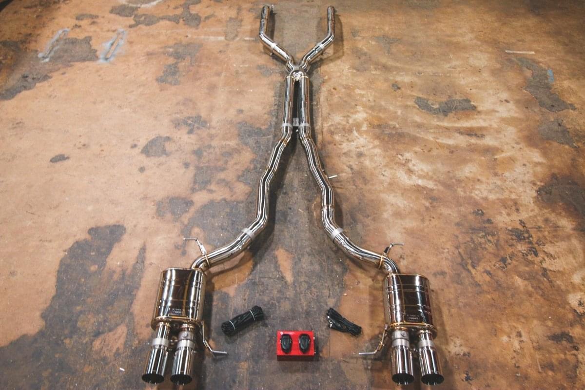 Valvetronic Alpina B6 / BMW 650i Valved Exhaust.