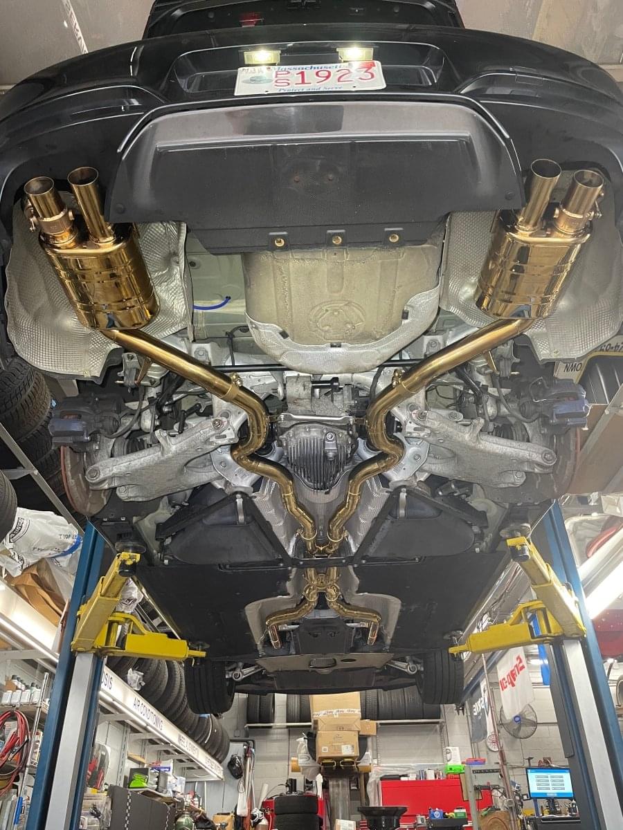 Valvetronic BMW F10 M5 / F12 M6 / F06 M6 Valved Sport Exhaust System.