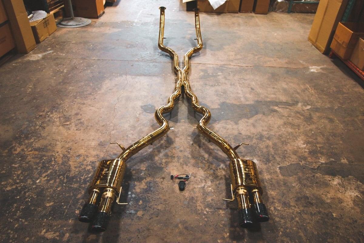 Valvetronic BMW F10 M5 / F12 M6 / F06 M6 Valved Sport Exhaust System.